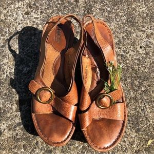 Women’s size 6 handcrafted sandals with heels